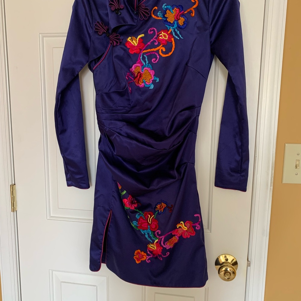 philosophy dress gorgeous! beautiful embroidery